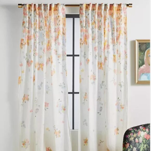 Anthropologie Frances Curtain Panels (96x50) - Picture 1 of 2